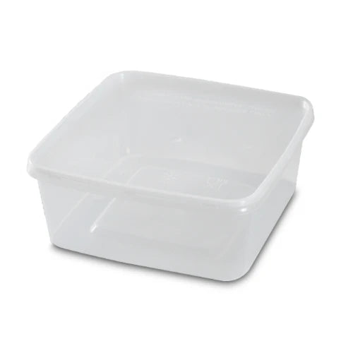 1500ml Square Food Containers with Lids 300 PCS Set | Microwave & Freezer Safe