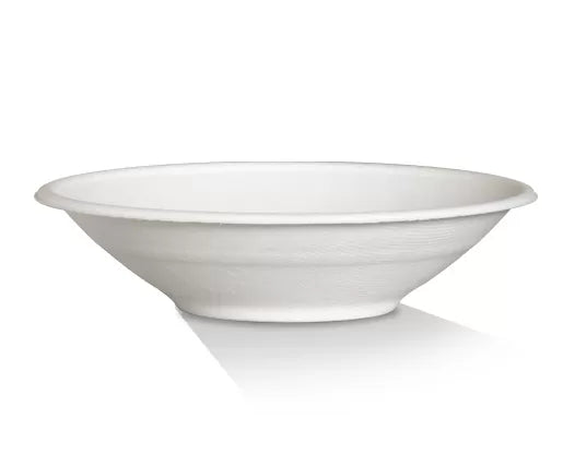 24oz Sugarcane Bowl 500 PCS | Eco-Friendly