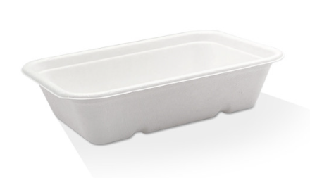 500ml Sugarcane Takeaway Container 500 PCS | Eco-Friendly & Compostable