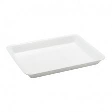 11x9 Deep Foam Trays White 500PCS (TRY-119WHITE) | For Meat, Produce & Baked Goods