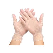 Large Clear Vinyl Glove 100 PCS | Powder-Free