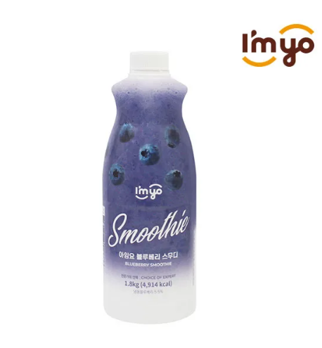 IMYO Blueberry Smoothie 1.8kg | Premium Smoothie Base for Cafes & Juice Bars