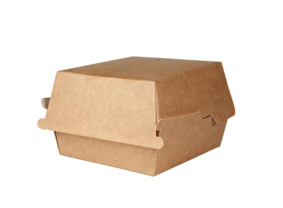 Burger Box Corrugated Plain Brown – 250pcs