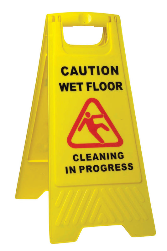 A FRAME WET FLOOR YELLOW SABCO - JP Supplies