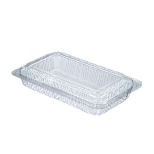 OP-03H Clear OPS Food Container 2000PCS | Hinged Lid for Takeaway