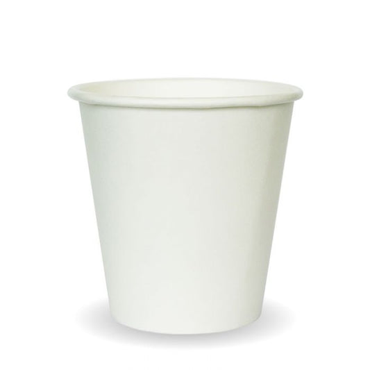 6oz White Paper Cups 1000PCS  | Single Wall