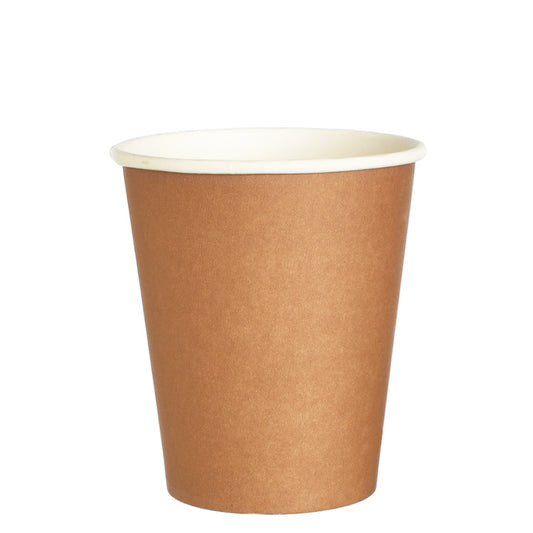 CUP PAPER 8OZ BRWON 1000PCS PERFECT - JP Supplies