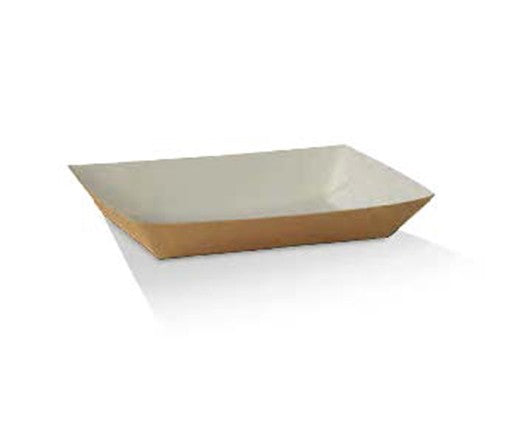 Brown Cardboard Hot Dog Trays 250PCS (BTHD) | Recyclable Takeaway Food Tray