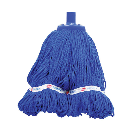 MOP HEAD MICROFIBRE BLUE 350G - JP Supplies