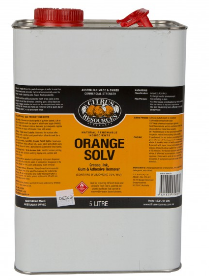 ORANGE SOLVE 5L - JP Supplies