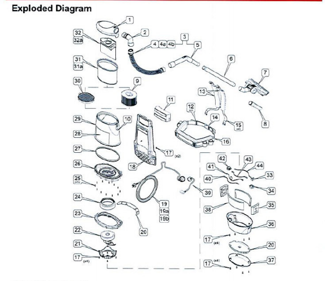 SHADOW VAC RVXP BUCKLE SET - JP Supplies