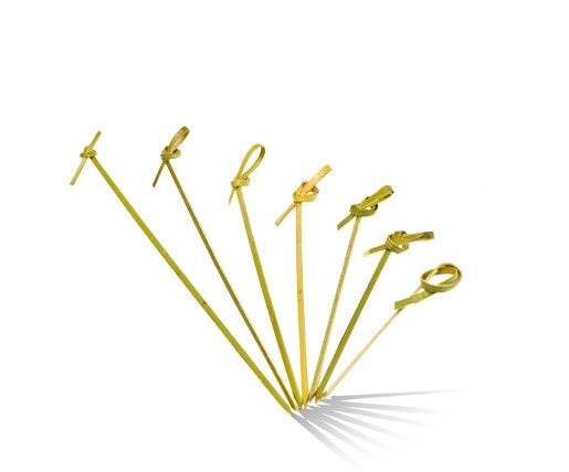 SKEWER BAMBOO 180MM 100PCS LOOPED - JP Supplies