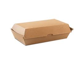 Large Brown Corrugated Snack Box 200 PCS | Versatile Food Packaging