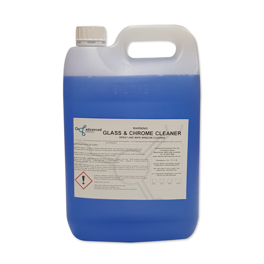 GLASS & CHROME CLEANER 5L - JP Supplies