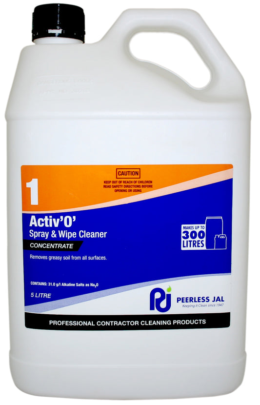 ACTIV O CONC SPRAY&WIPE 5L - JP Supplies