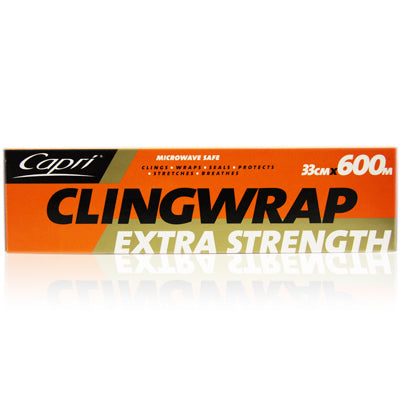 WRAP CLING 33CMX600M 1PCS CAPRI - JP Supplies